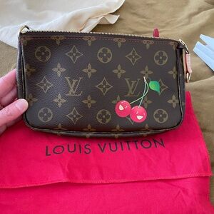 Louis Vuitton Cherry Pouch 🍒